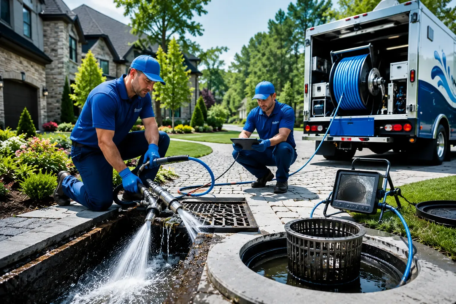Local outdoor drain cleaning professionals in Ewing, NE