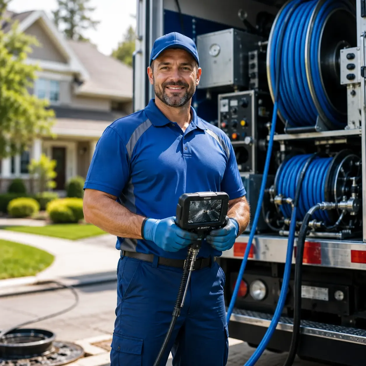 Local outdoor drain cleaning specialists in Ewing, NE